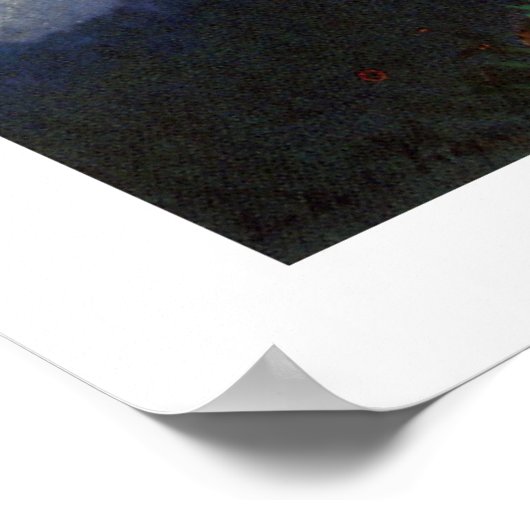 朝の散歩 ポスター (角)