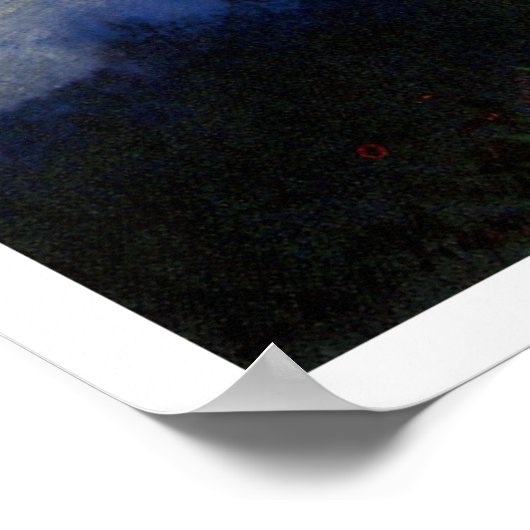 朝の散歩 ポスター (角)