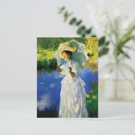 朝の散歩 ポストカード (スタンド正面)