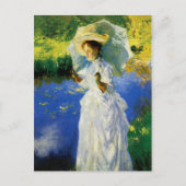 朝の散歩 ポストカード (正面)