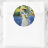 朝の散歩 ラウンドシール (バッグ)