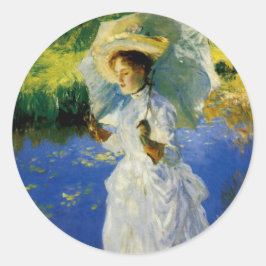 朝の散歩 ラウンドシール