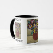 朝の断言 マグカップ (正面左)