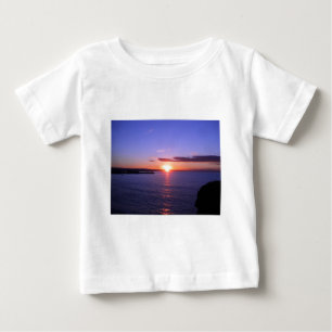 朝の日の出 ベビーTシャツ