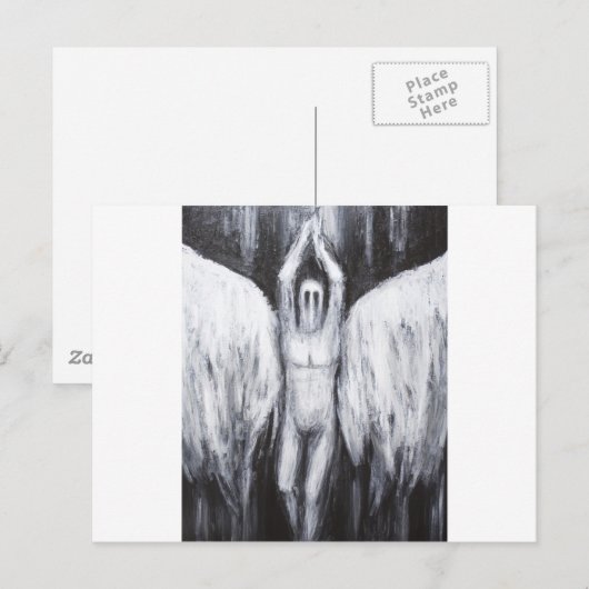 『朝の星』 ポストカード (正面/裏面)