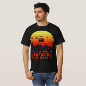 朝の昼寝の匂いが好きだ Tシャツ (正面フル)