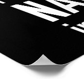 朝の昼寝 ポスター (角)