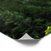 朝の景色 ポスター (角)