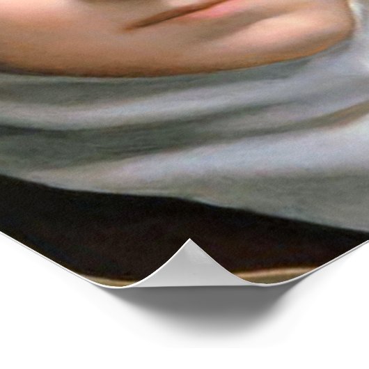 朝の書祈りの言葉バイセント。テース ポスター (角)