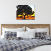 朝の木 キャンバスプリント (インサイチュ (寝室))