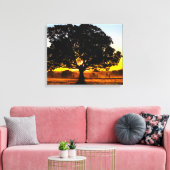 朝の木 キャンバスプリント (インサイチュ (リビング))