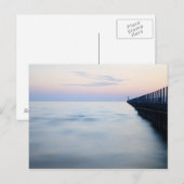 朝の桟橋 ポストカード (正面/裏面)