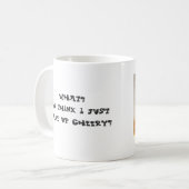 朝の気むずかし屋 コーヒーマグカップ (正面左)