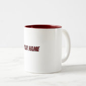 朝の気分のマグカップ – Sassyあなたの一日に開始 ツートーンマグカップ (正面右)