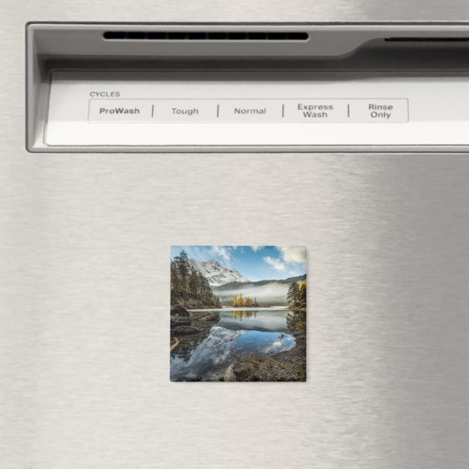 朝の気分 |エイブシー湖 マグネット (インサイチュ (食洗機))