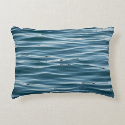 朝の海水 アクセントクッション (正面)