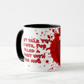 朝の激怒 マグカップ (正面左)