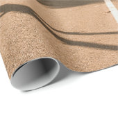 朝の灰色のコンクリートの道 ラッピングペーパー (ロールコーナー)