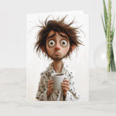 朝の狂気:最初のコーヒー、後の質問 招待状 (正面)