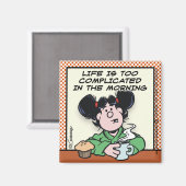 朝の生活 マグネット (正面/裏面)