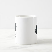 朝の瞑想マントラ コーヒーマグカップ (中央)