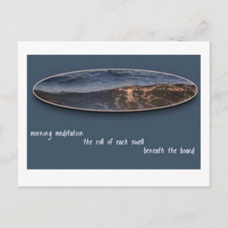朝の瞑想俳句ポストカード ポストカード