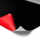 朝の瞑想 ポスター (角)