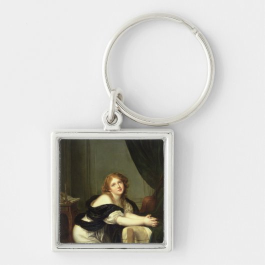 朝の祈り キーホルダー (正面)