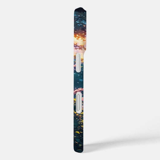 朝の穏やかな富士 Case-Mate iPhoneケース (裏面 / 右)