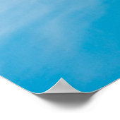 朝の空の下澄んの白い観覧車 ポスター (角)