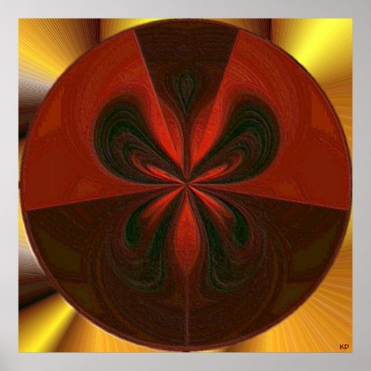 朝の絹ポスター ポスター (正面)