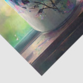 朝の羽毛の友人 薄葉紙 (詳細)