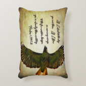 朝の翼感動的 アクセントクッション (正面(垂直))