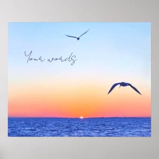 朝の翼 ポスター (正面)