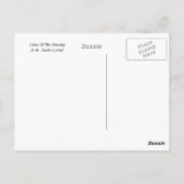 朝の色 ポストカード (裏面)