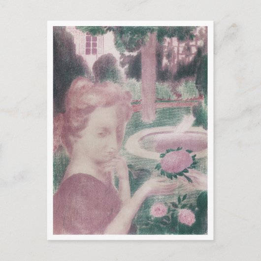 朝の花束、モーリス・ドニ ポストカード (正面)