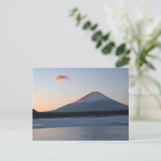 朝の藤山 ポストカード (スタンド正面)