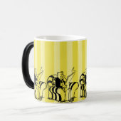 朝の見出し:可愛おもしろいい&男読のニュース モーフィングマグカップ (正面左)