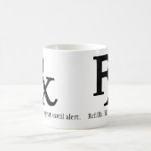 朝の規定のコーヒー・マグ コーヒーマグカップ (中央)