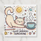 「朝の調査」 フェイバータグ (裏面)