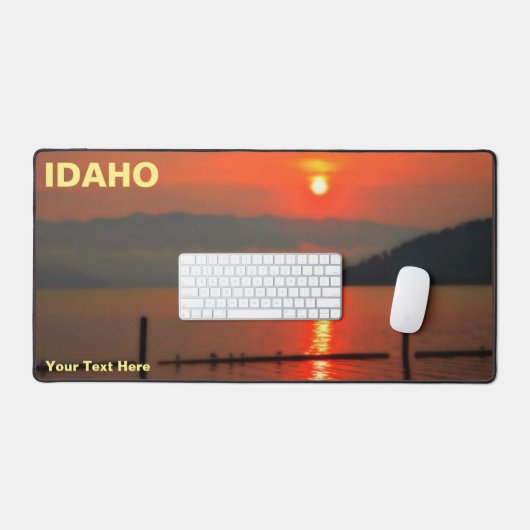 朝の赤い空 デスクマット (キーボード&マウス)
