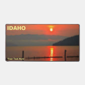 朝の赤い空 デスクマット (正面)