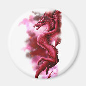 朝の赤い空 マグネット (正面)