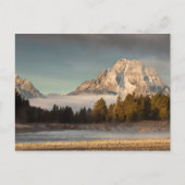 朝の通勤 ポストカード (正面)