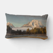 朝の通勤 ランバークッション (裏面)