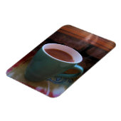 朝の醸造 – コーヒーまたは紅茶 – マグネット (左側)