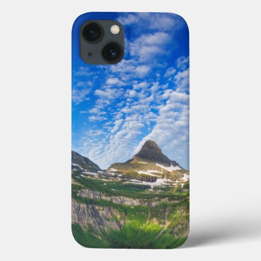 朝の重いランナーとレイノルズ山 Case-Mate iPhoneケース (裏面)