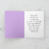 朝の野考え花畑 カード (内部)