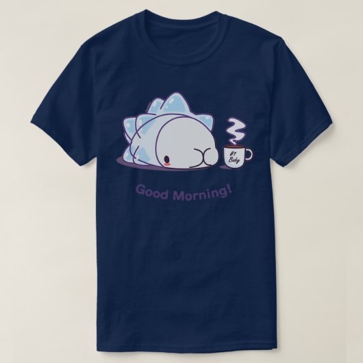 朝の雪  Tシャツ (デザイン正面)