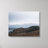 朝の霞 キャンバスプリント (正面)